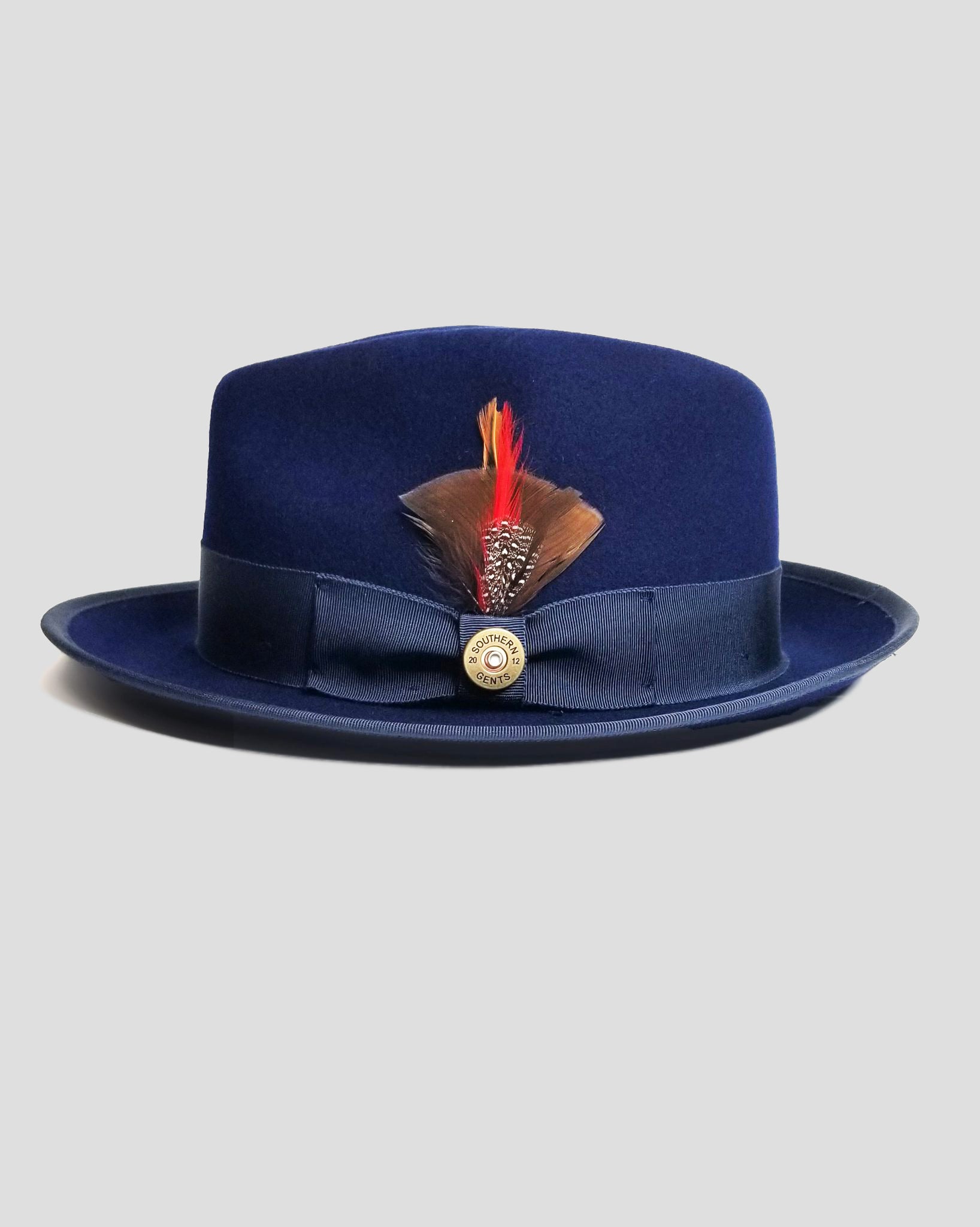 SG Trilby Fedora Hat – Navy