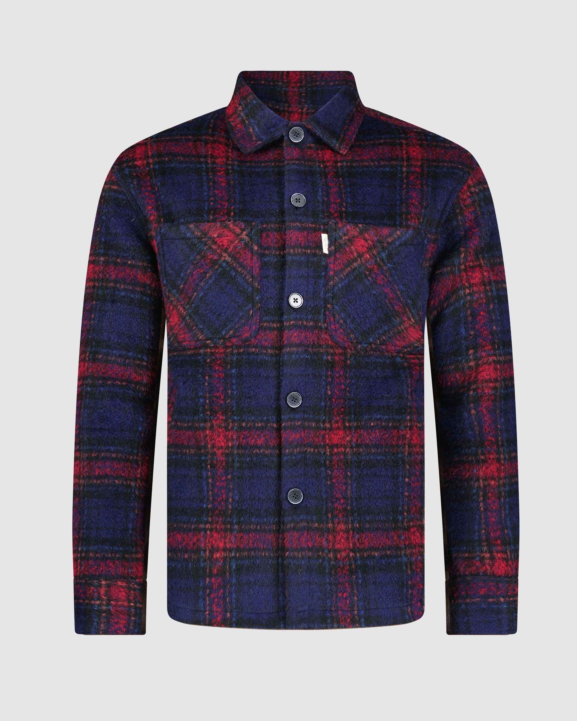 SG Quilted Shirt Jacket - Strawberry Plaid – Southern Gents