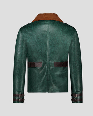 SG Shearling Jacket - Forest Green 