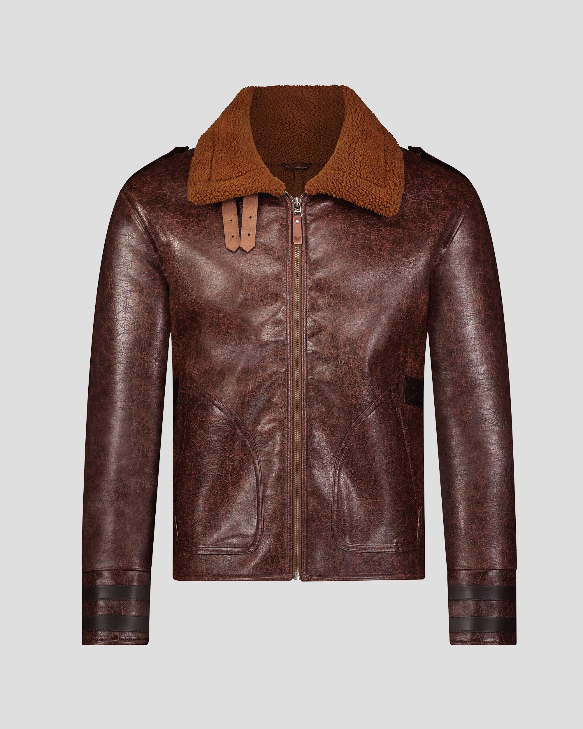 Buy Pare Genuine Leather Brown Jacket for Men's (Size : M,Color : Brown) at  Amazon.in