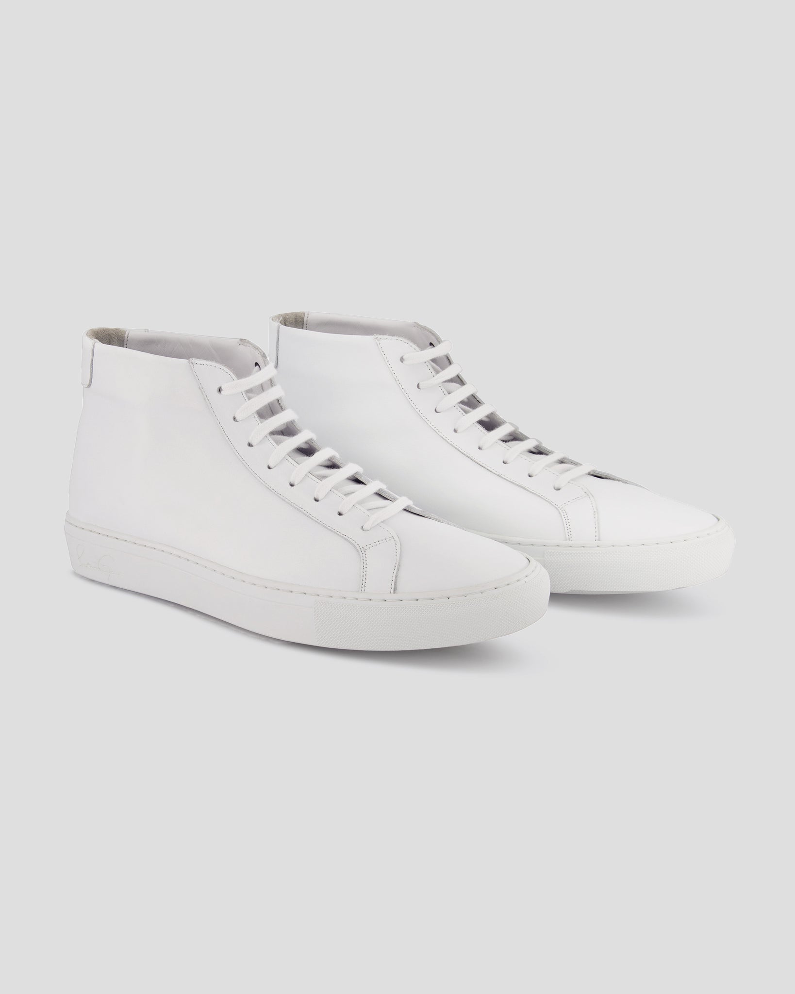 SG Mid Top Sneaker - White