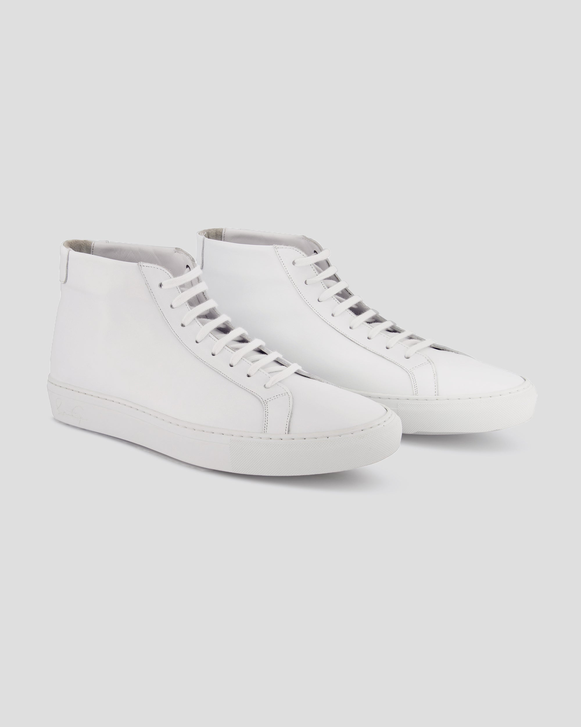 SG Mid Top Sneaker - White – Southern Gents