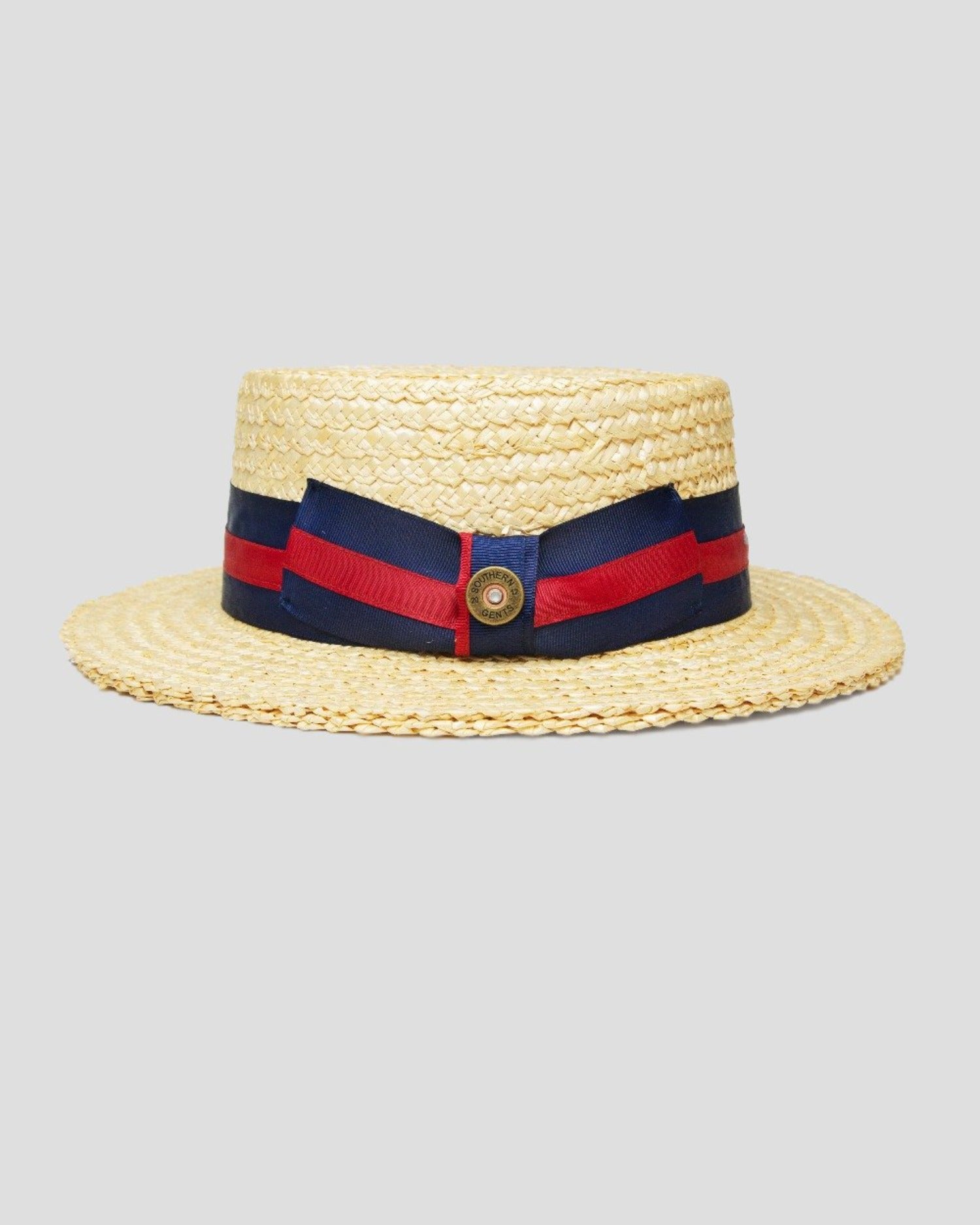 SG Boater Straw Hat – Tan