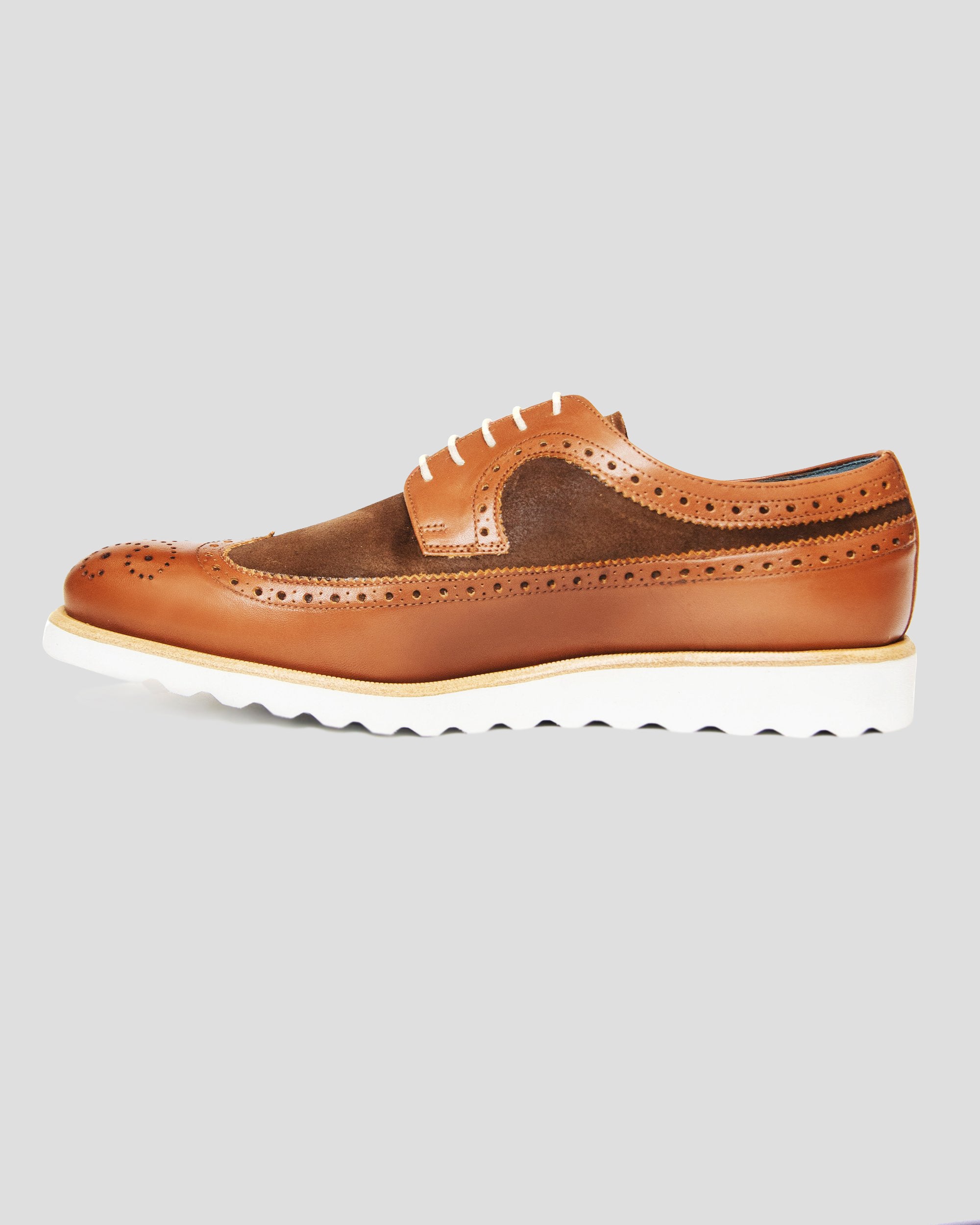 Brogue running sale shoes