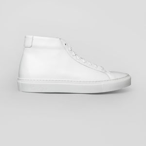 Southern Gents White Sneaker - Mid 