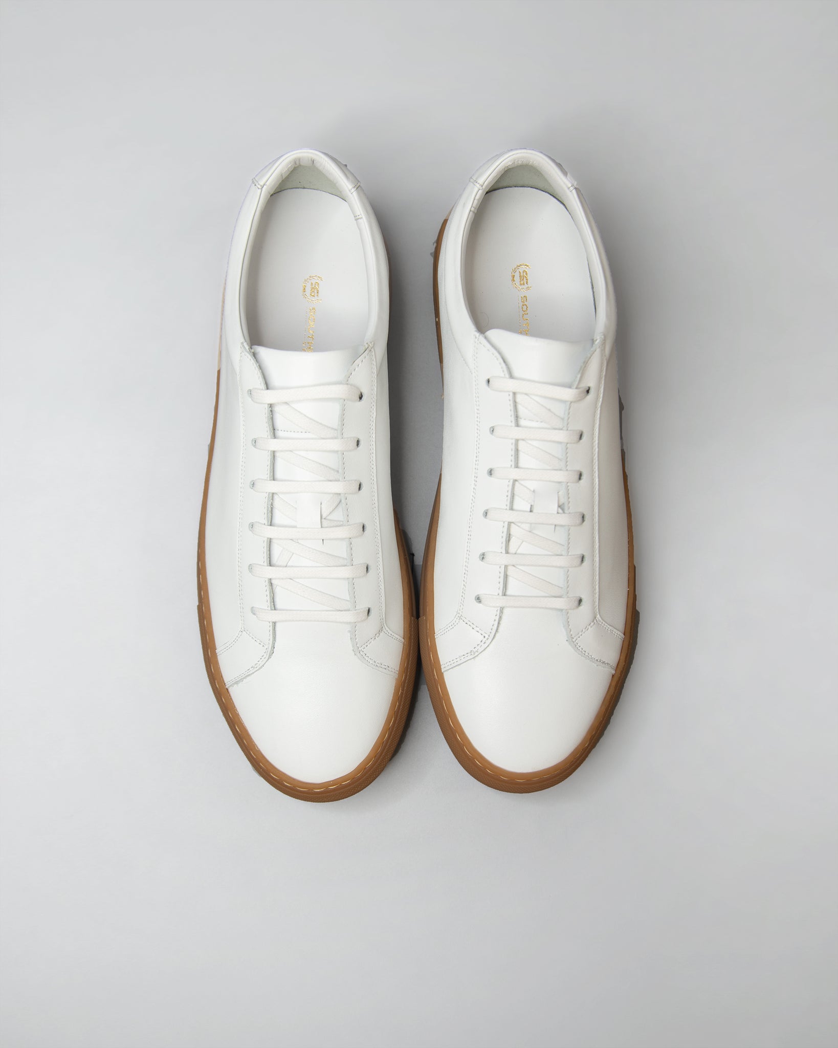 allbrand365 designer Mens Ezra Gum Bottom Sneakers Size 10M Color White