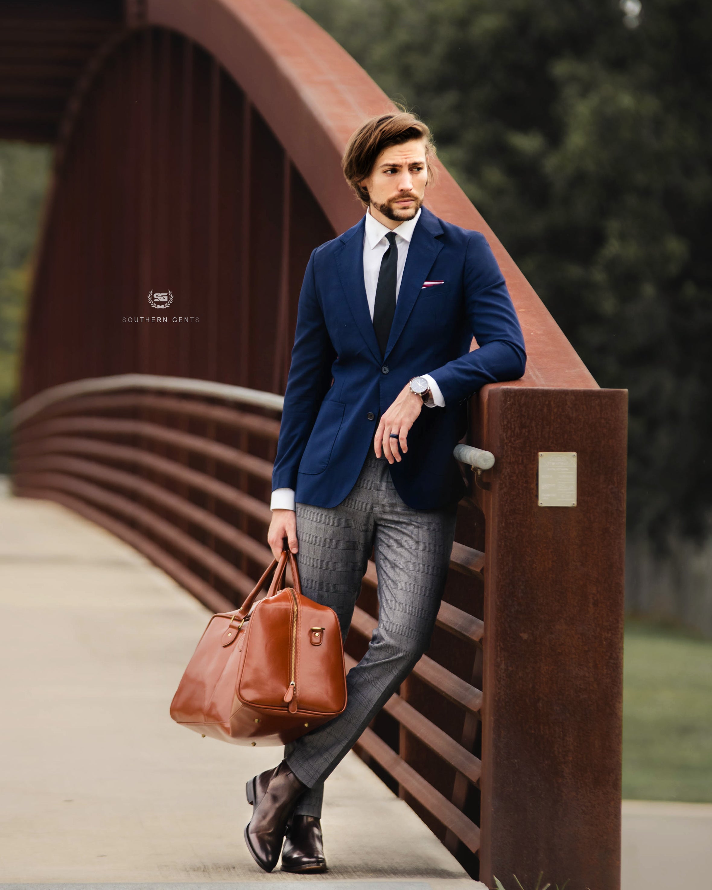 Details more than 78 brown trousers with blue blazer best  incdgdbentre